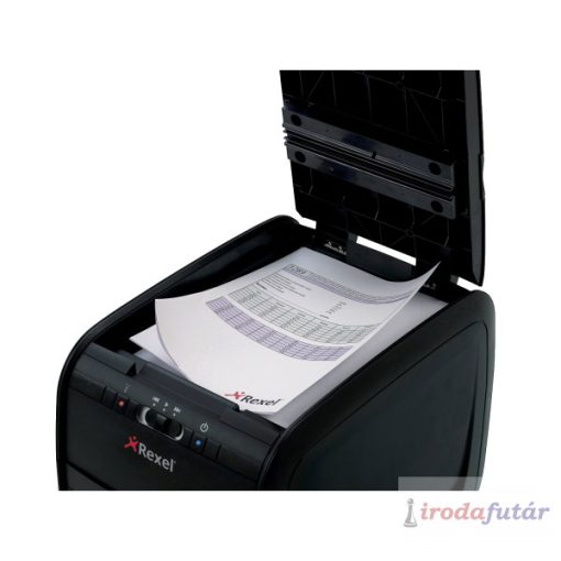 Iratmegsemmisítő, konfetti, 60 lap, REXEL "Auto+ 60X"