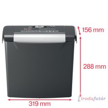 Iratmegsemmisítő, csík, 6 lap, REXEL, "Momentum S206"