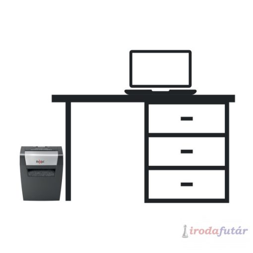 Iratmegsemmisítő, konfetti, 8 lap, REXEL, "Momentum X308"