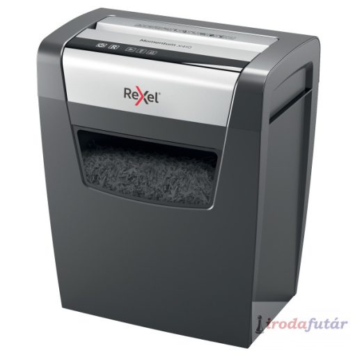 Iratmegsemmisítő, konfetti, 10 lap, REXEL, "Momentum X410"