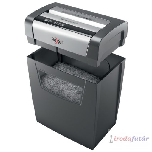 Iratmegsemmisítő, konfetti, 10 lap, REXEL, "Momentum X410"
