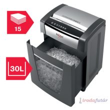 Iratmegsemmisítő, mikrokonfetti, 15 lap, REXEL, "Momentum M515"