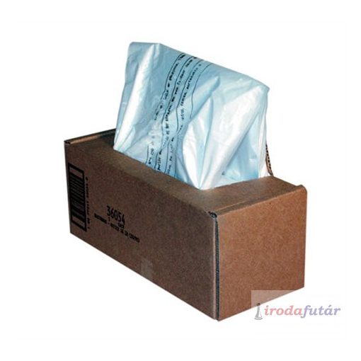 Hulladékgyűjtő zsák iratmegsemmisítőhöz, 50-75 literes kapacitásig, FELLOWES