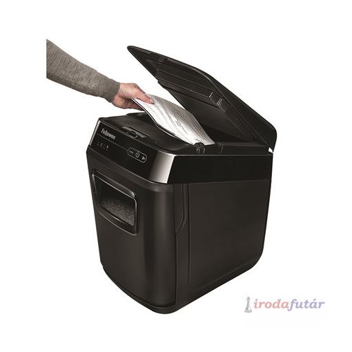 Iratmegsemmisítő, konfetti, 180 lap, FELLOWES "AutoMax™ 200C"