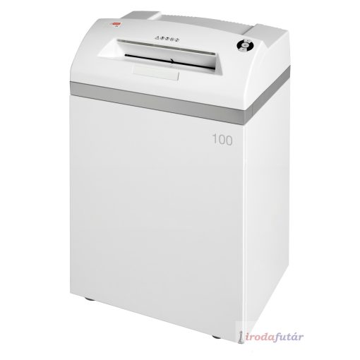 intimus 100 CP4 iratmegsemmisítő új, P4 biztonsági szint, 3,8x36 mm konfetti, 22 lap, 100 l tartály