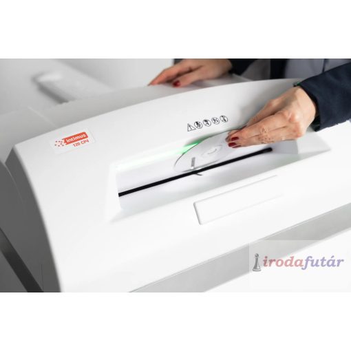 intimus 130 CP4 iratmegsemmisítő, P4 biztonsági szint, 3,8x36 mm konfetti, 22 lap, 130 l tartály
