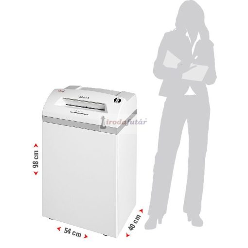 intimus 120 CP4 iratmegsemmisítő, P4 biztonsági szint, 3,8x36 mm konfetti, 25 lap, 120 l tartály