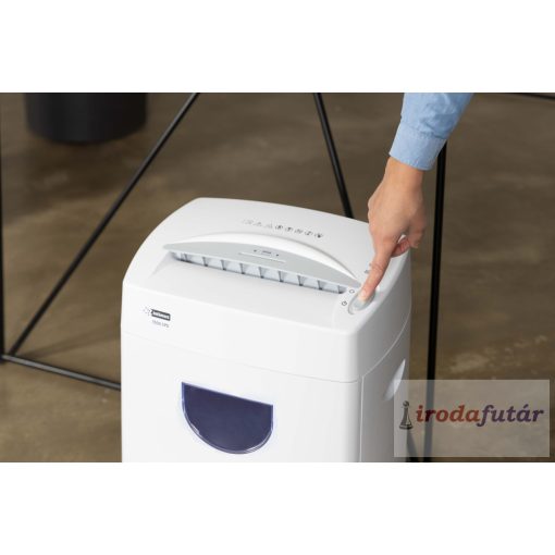 intimus 1500 CP5 iratmegsemmisítő, P5 biztonsági szint, 9 lap, 2×12mm konfetti, 22 l tartály, irodai és otthoni