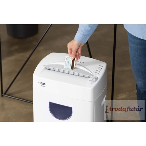 intimus 1500 CP5 iratmegsemmisítő, P5 biztonsági szint, 9 lap, 2×12mm konfetti, 22 l tartály, irodai és otthoni