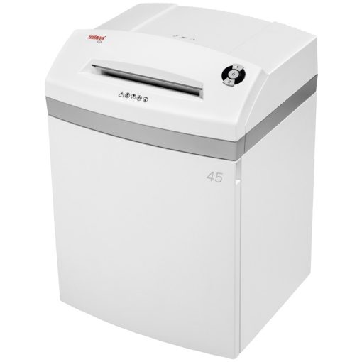 intimus 45 CP4 iratmegsemmisítő, P4 biztonsági szint, 3,8x30 mm konfetti, 17 lap, 45 l tartály, olajozást igényel