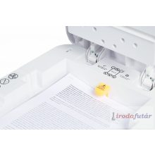 intimus AutoShred 180 CP4 iratmegsemmisítő automata lapadagolós, 180 lap, P4 biztonsági szint, 4×12 mm konfetti, 32 l tartály