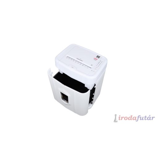 intimus AutoShred 140 CP4 iratmegsemmisítő automata lapadagolós, 140 lap, P4 biztonsági szint, 4×12 mm konfetti, 20 l tartály