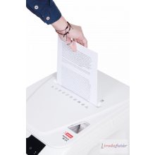 intimus AutoShred 400 CP4 iratmegsemmisítő automata lapadagolós, 400 lap, P4 biztonsági szint, 4×12 mm konfetti, 55 l tartály