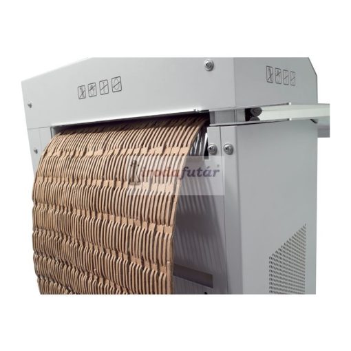 Intimus PacMaster S, Kartondoboz és csomagolás újrahasznosító töltőanyag gyártó perforáló gép, ipari áramú változat