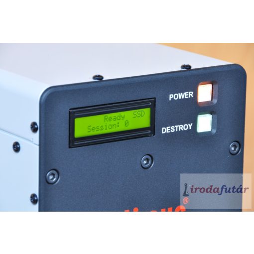 Intimus 360 Destroyer SSD adathordozó és HDD merevlemez zúzógép