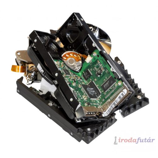 Intimus 360 Destroyer SSD adathordozó és HDD merevlemez zúzógép