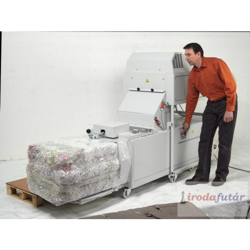 intimus 14.87 bálázóval felszerelt P3 -as bizt. szint, ipari nagyteljesítményű iratmegsemmisítő gép